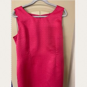 size 16 pink shirt dress